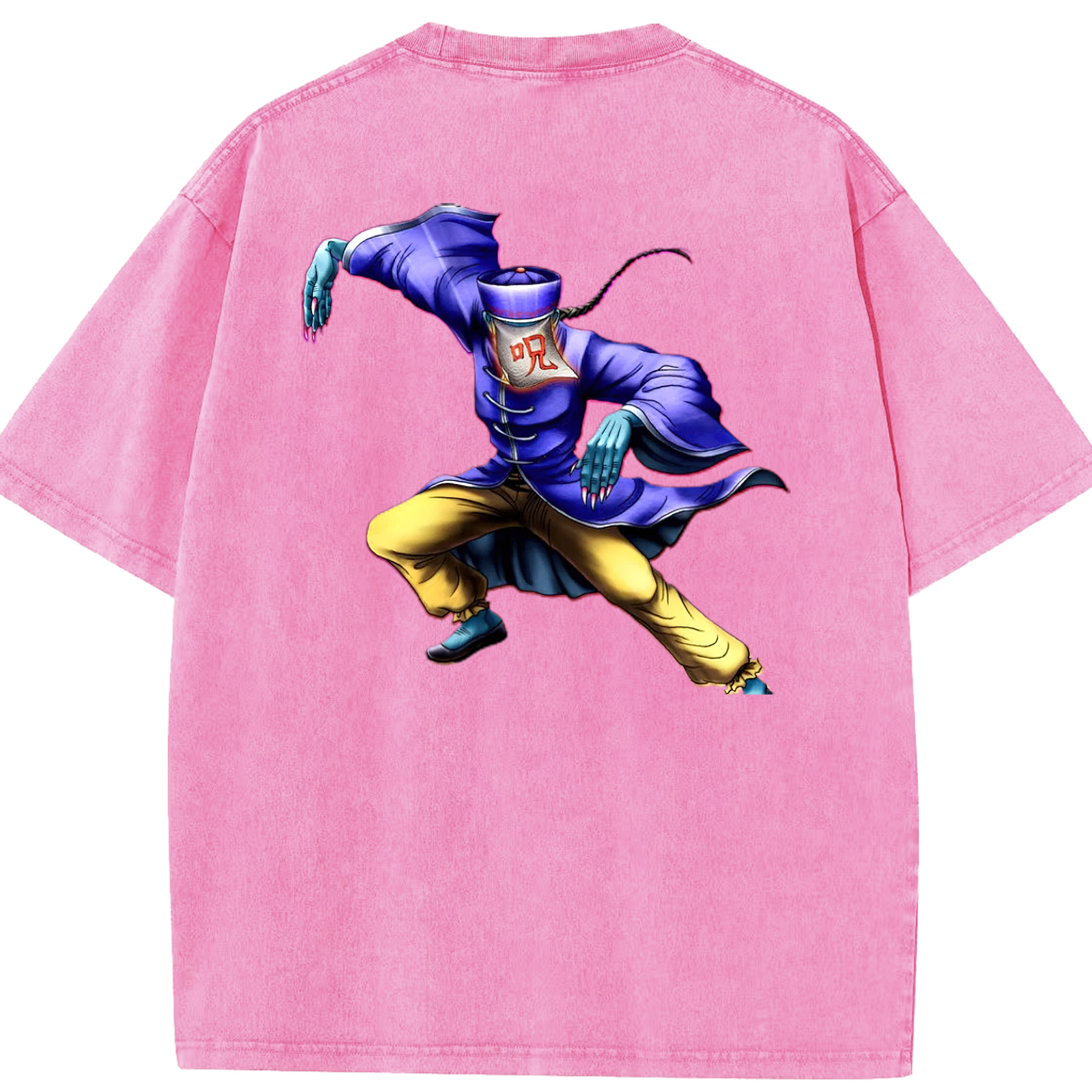 （画像用） 遊☆戯☆王 Yu-Gi-Oh! 綿100% ヴィンテージ風 半袖Tシャツ（背面プリント）